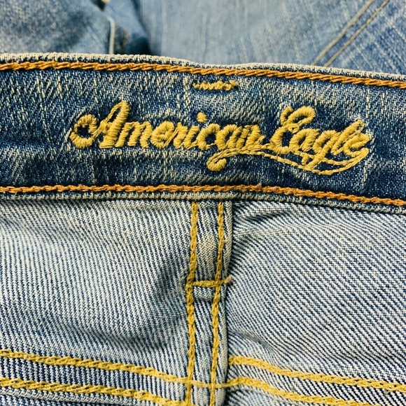 American Eagle Jeans Womens Size 12 Cotton Blend - Picture 6 of 6